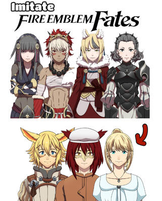 Fire Emblem Fates style